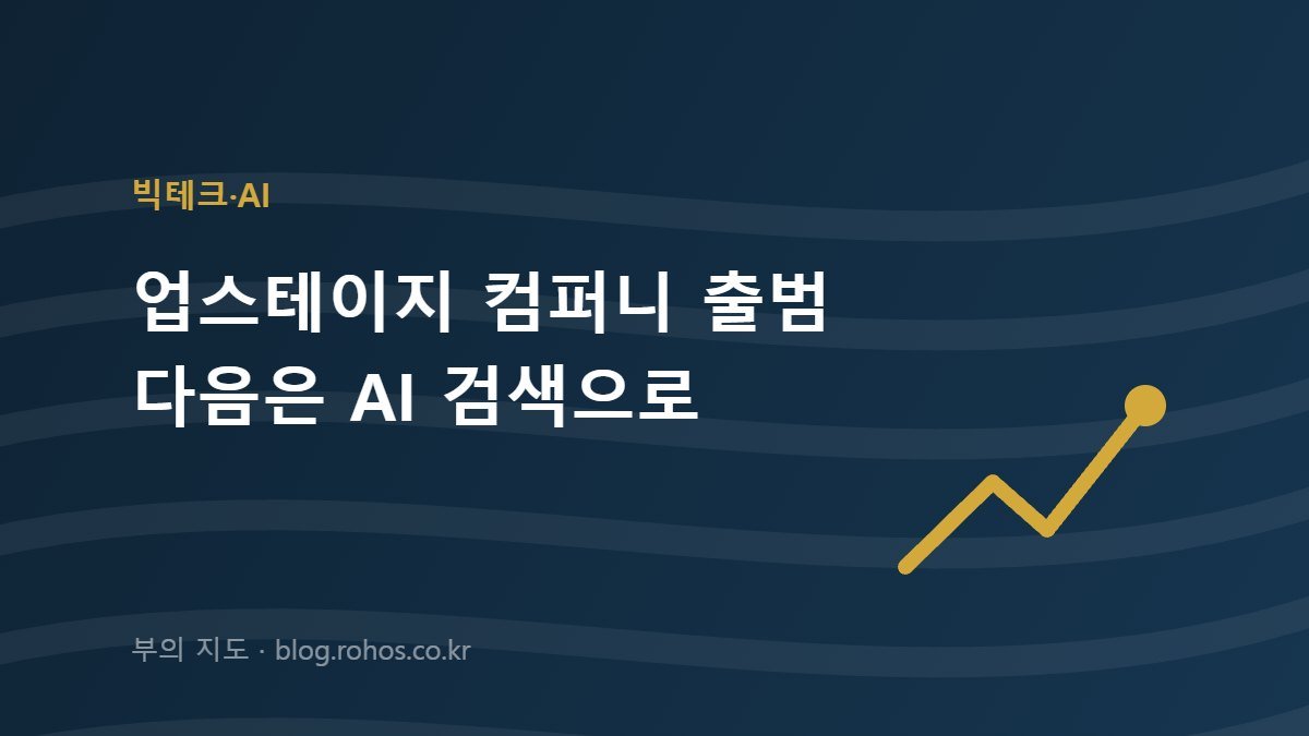 업스테이지 컴퍼니 출범, 다음 포털은 AI 검색으로 어떻게 달라질까?